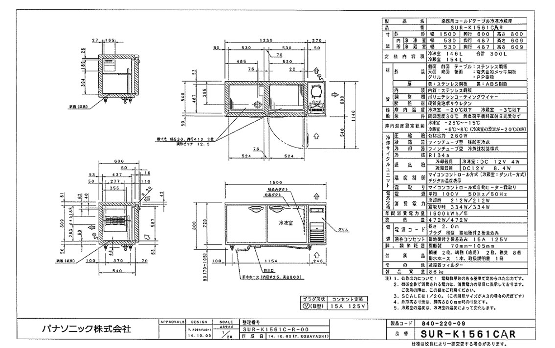 困ったときは、承認図を取り寄せろ！新規開業、機器新設編 厨房卸問屋 名調